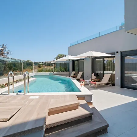 House Of Hermes With Heated Pool And Sea View Apartment Chania (Crete)