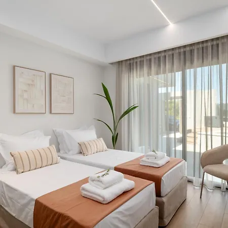 House Of Hermes With Heated Pool And Sea View Chania (Crete)
